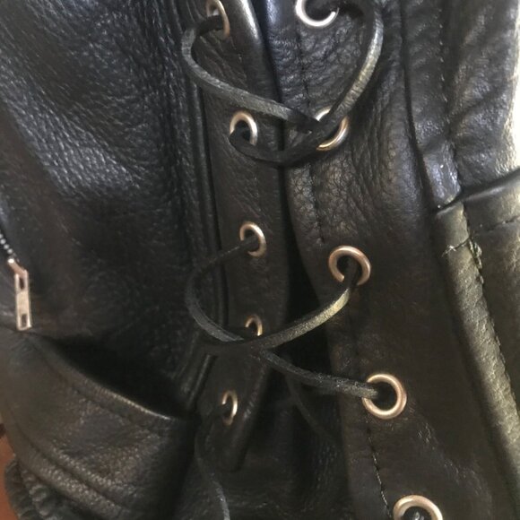 Antelope Creek Leather Motorcycle Jacket – Size 50 – Rugged & Iconic-Heavy-Duty - Picture 7 of 10